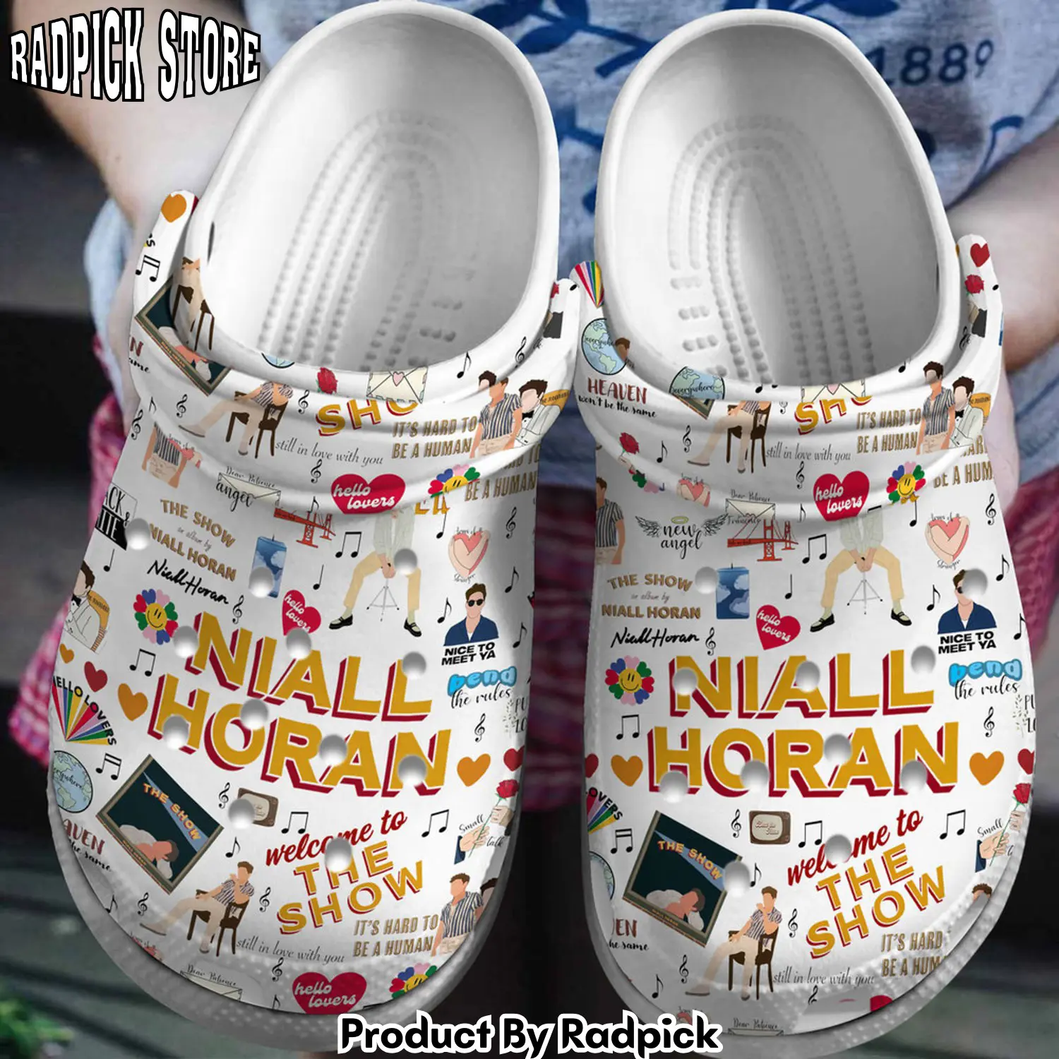 Radpick premium niall horan music clogs shoes comfortable for men women rp6522191